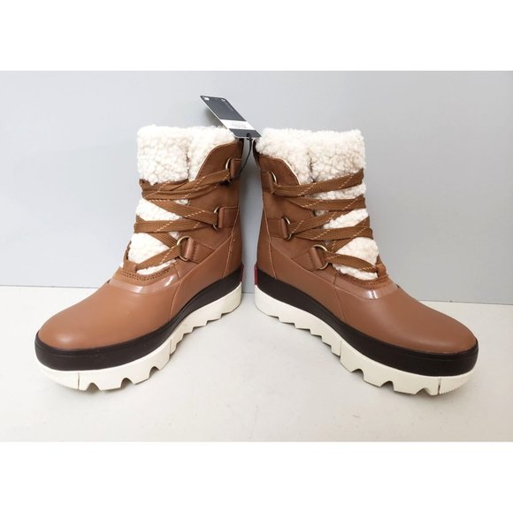Sorel Women's Winter Boots in Brown and Cream - Picture 4 of 6